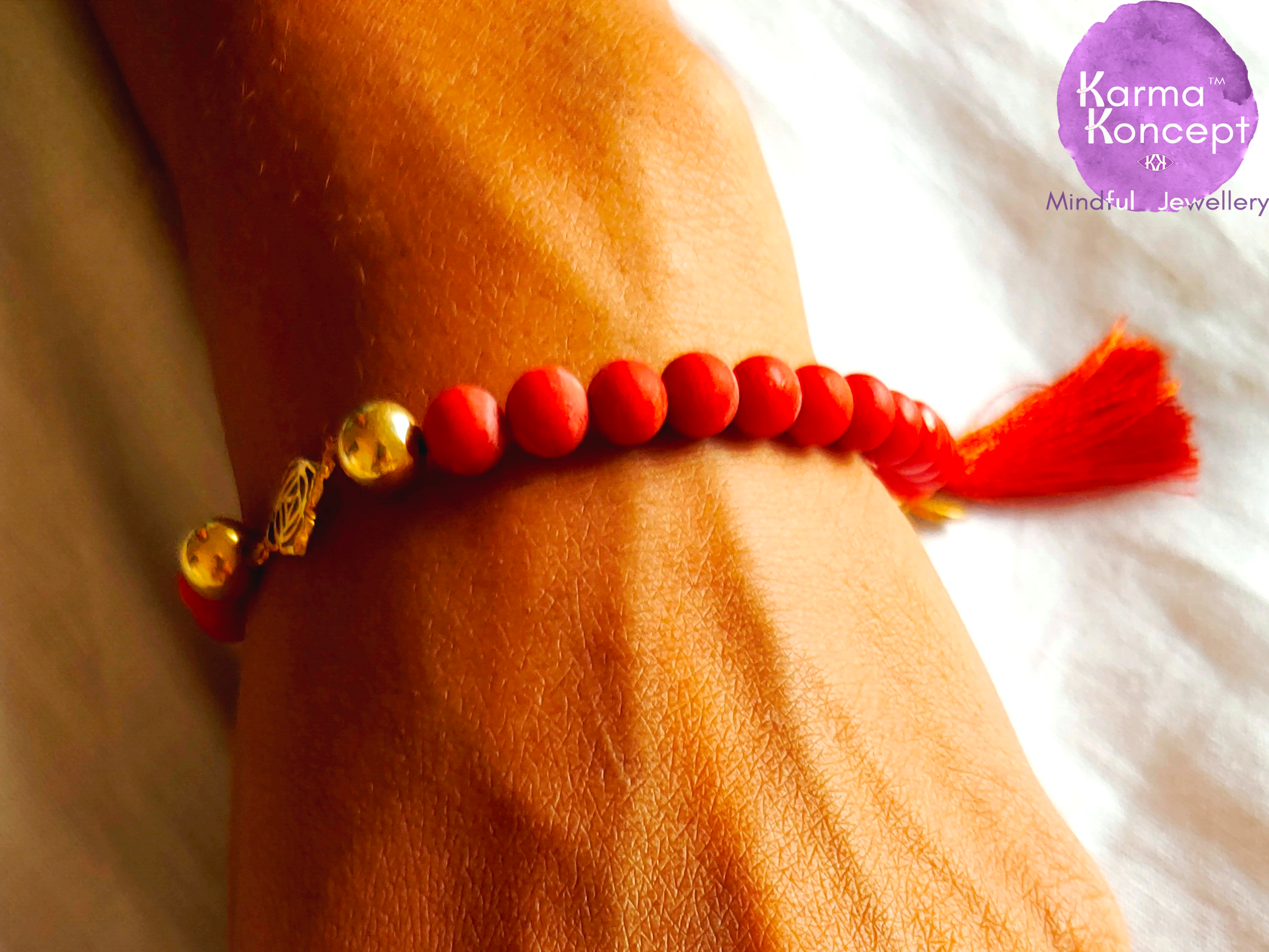 Buy Rudraksha With Red Sandal Lapis Lazuli Bracelet